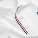 Áo Thun Polo Nam - Áo Thun Nam Cổ Bẻ Phối Sọc Và Thêu Logo Trước Ngực Bền Đẹp Có Big Size