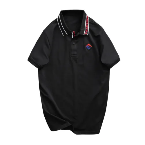 Áo Thun Polo Nam - Áo Thun Nam Cổ Bẻ Thêu Logo Trước Ngực Và Phối Sọc Chữ Cổ Áo Bền Đẹp Có Big Size