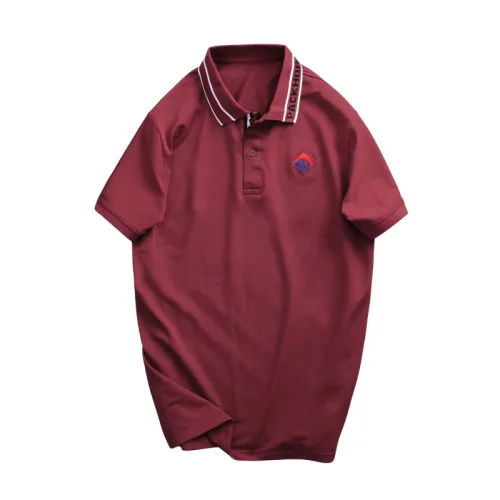 Áo Thun Polo Nam - Áo Thun Nam Cổ Bẻ Thêu Logo Trước Ngực Và Phối Sọc Chữ Cổ Áo Bền Đẹp Có Big Size