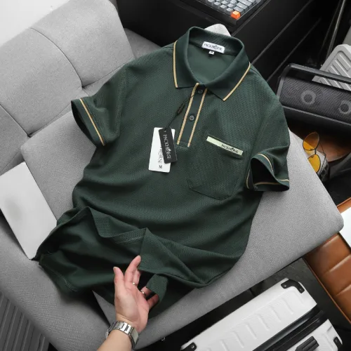 Áo Thun Polo Nam Cao Cấp - Áo Thun Nam Cổ Bẻ Phối Viền Có Túi Trước Ngực Và In Logo Bền Đẹp Big Size