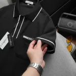 Áo Thun Polo Nam Cao Cấp - Áo Thun Nam Cổ Bẻ Phối Viền Có Túi Trước Ngực Và In Logo Bền Đẹp Big Size