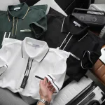 Áo Thun Polo Nam Cao Cấp - Áo Thun Nam Cổ Bẻ Phối Viền Có Túi Trước Ngực Và In Logo Bền Đẹp Big Size