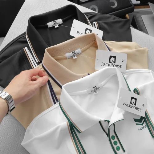 Áo Thun Nam Pack Horse Polo Cổ Bẻ In Logo Chữ Prefect