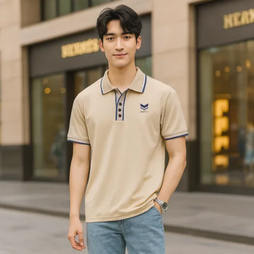 Áo Thun Nam Pack Horse Polo Cổ Bẻ In Logo Chữ Prefect