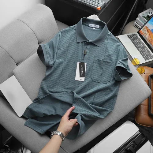 Áo Thun Polo Nam Có Túi (Có Size 3x)