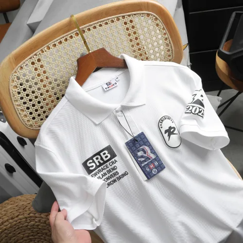 Áo Thun Polo Nam In Chữ Trước Ngực Và Vai Trái Cao Cấp Big Size