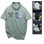 Áo Thun Polo Nam In Chữ Trước Ngực Và Vai Trái Cao Cấp Big Size