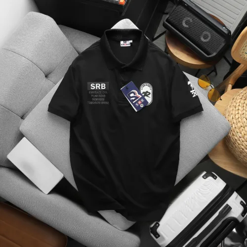 Áo Thun Polo Nam In Chữ Trước Ngực Và Vai Trái Cao Cấp Big Size