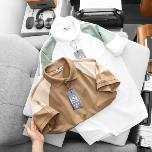 Áo Thun Polo Nam Phối Màu Ở Tay Áo BigSize Từ 50-90kg