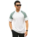 Áo Thun Polo Nam Phối Màu Ở Tay Áo BigSize Từ 50-90kg