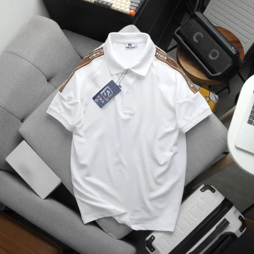 Áo Thun Polo Nam Phối Sọc Chữ Ở Vai Áo Có Big Size