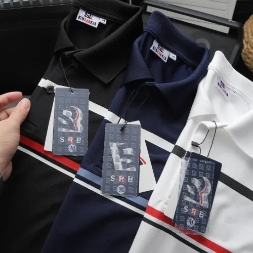 Áo Thun Polo Nam Phối Sọc Ngang Bigsize Từ 50-90kg