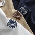 Áo Thun Polo Nam Thêu Logo Chữ N Style Trước Ngực Phối Viền Màu Tay Và Cổ Áo (Size 45-95kg)