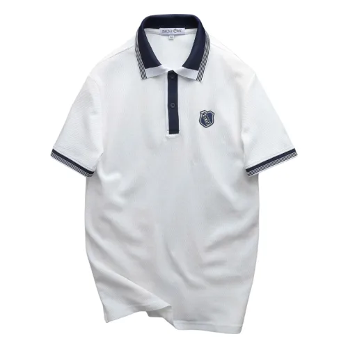 Áo Thun Polo Nam Thêu Logo Chữ N Style Trước Ngực Phối Viền Màu Tay Và Cổ Áo (Size 45-95kg)
