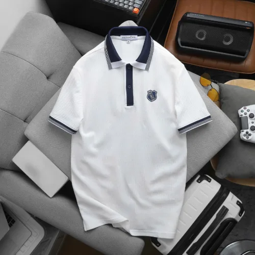 Áo Thun Polo Nam Thêu Logo Chữ N Style Trước Ngực Phối Viền Màu Tay Và Cổ Áo (Size 45-95kg)
