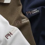 Áo Thun Polo Nam Thêu Logo Chữ Ph First Choice Trước Ngực Và Phối Viền Màu