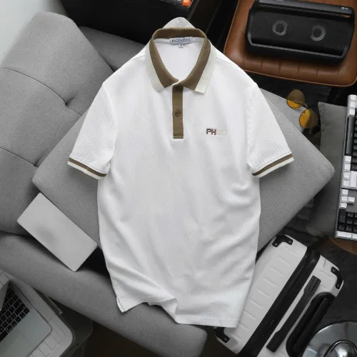 Áo Thun Polo Nam Thêu Logo Chữ Ph First Choice Trước Ngực Và Phối Viền Màu