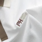 Áo Thun Polo Nam Thêu Logo Chữ Ph First Choice Trước Ngực Và Phối Viền Màu