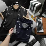 Áo Thun Polo Nam Thêu Logo Con Ngựa & Chữ Packhorse Club (Có Size 3XL)