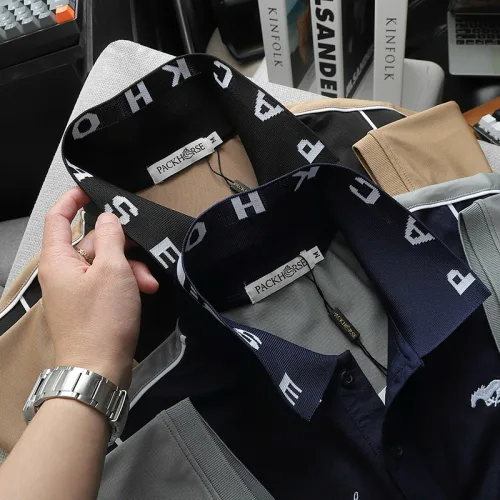 Áo Thun Polo Nam Thêu Logo Con Ngựa & Chữ Packhorse Club (Có Size 3XL)