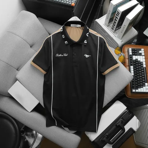 Áo Thun Polo Nam Thêu Logo Con Ngựa & Chữ Packhorse Club (Có Size 3XL)
