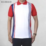 Áo Thun Polo Nam Tay Ngắn Kẻ Sọc Dọc