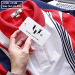 Áo Thun Polo Nam Tay Ngắn Kẻ Sọc Dọc