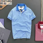 Áo Thun Polo Sọc Nam Cổ Bẻ Có Túi