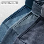 Áo Thun Polo Sọc Nam Tay Ngắn