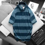 Áo Thun Polo Sọc Nam Tay Ngắn