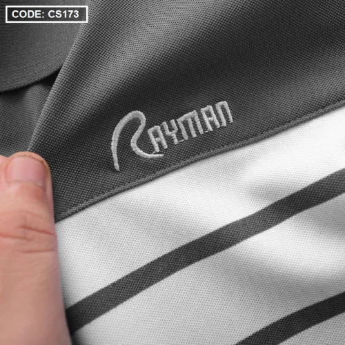 Áo Thun Sọc Nam Polo Thêu Chữ Rayman Cao Cấp (Có Size 3XL)