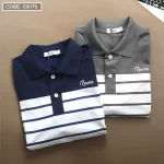 Áo Thun Sọc Nam Polo Thêu Chữ Rayman Cao Cấp (Có Size 3XL)