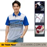 Áo thun sọc nam phối tay siêu đẹp