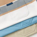 Áo Thun Sọc Nam Trung Niên Phối Sọc Màu Cổ Bẻ Có Túi Thun Cotton (Có size 3x)