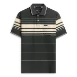 Áo Thun Sọc Nam Trung Niên Phối Sọc Nhuyễn Có Túi Thun Cotton (Có size 3x)
