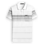 Áo Thun Sọc Nam Trung Niên Phối Sọc Nhuyễn Có Túi Thun Cotton (Có size 3x)
