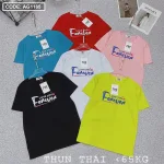 Áo thun thái nữ form suông rộng in chữ forever