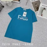 Áo thun thái nữ form suông rộng in chữ forever