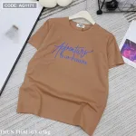 Áo thun thái nữ form rộng in chữ kiểu thời trang