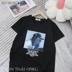 Áo thun thái nữ form suông vừa in hình 3D