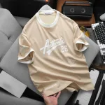Áo Thun Unisex Cổ Tròn Form Rộng In Authenlic 26 - Áo Thun Nam Nữ Thể Thao (Size 50-95kg)