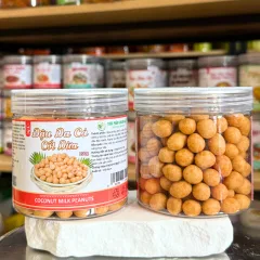 Đậu Da Cá Cốt Dừa Thơm Ngon Mini 200g - Hộp Pet