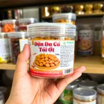 Đậu Da Cá Tỏi Ớt Mini Thơm Ngon 200g - Hộp Pet