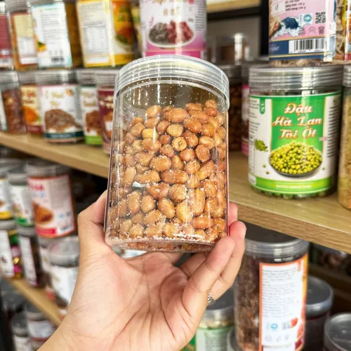 Đậu Phộng Chiên Muối Thơm Ngon 350g - Hộp Pet