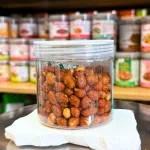 Đậu Phộng Rang Tỏi Ớt Mini 200g - Hộp Pet