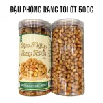Đậu Phộng Rang Tỏi Ớt Thơm Ngon 500g - Hộp Pet