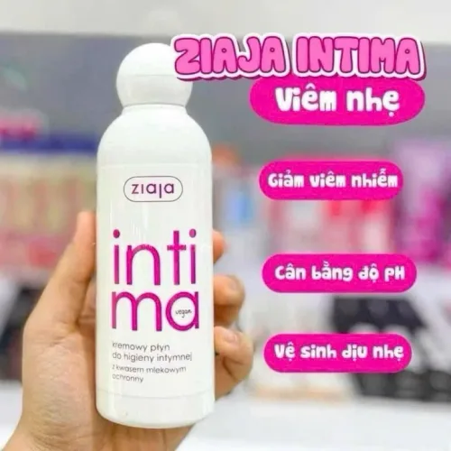 Ziaja Intima màu hồng: Chọn dung dịch vệ sinh hằng ngày