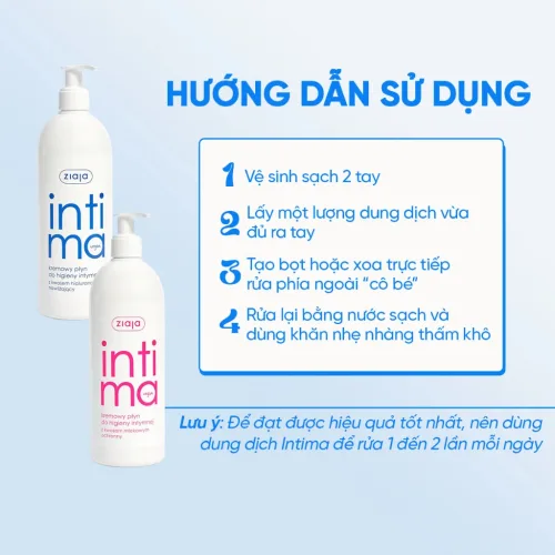Dung Dịch Vệ Sinh Phụ Nữ Ziaja Intimate 200ml Xanh Dương Đậm