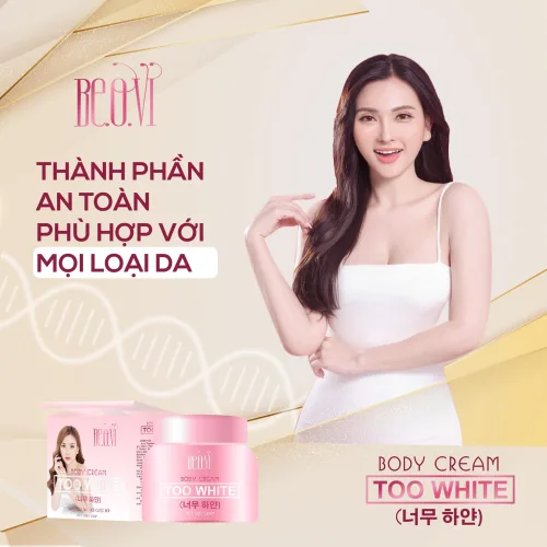 Bạn đã sử dụng và trải nghiêm thử dòng kem BEOVI BODY TOO WHITE này chưa?
