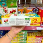 Bánh Afc Kinh Đô Vị Tảo Biển 215.6g (+ 2 Gói Afc Hạt & Thảo Mộc Vị Bắp Xào Bơ)